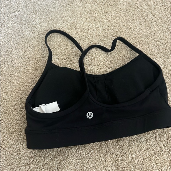 BLACK LULULEMON SPORTS BRA - Picture 3 of 3